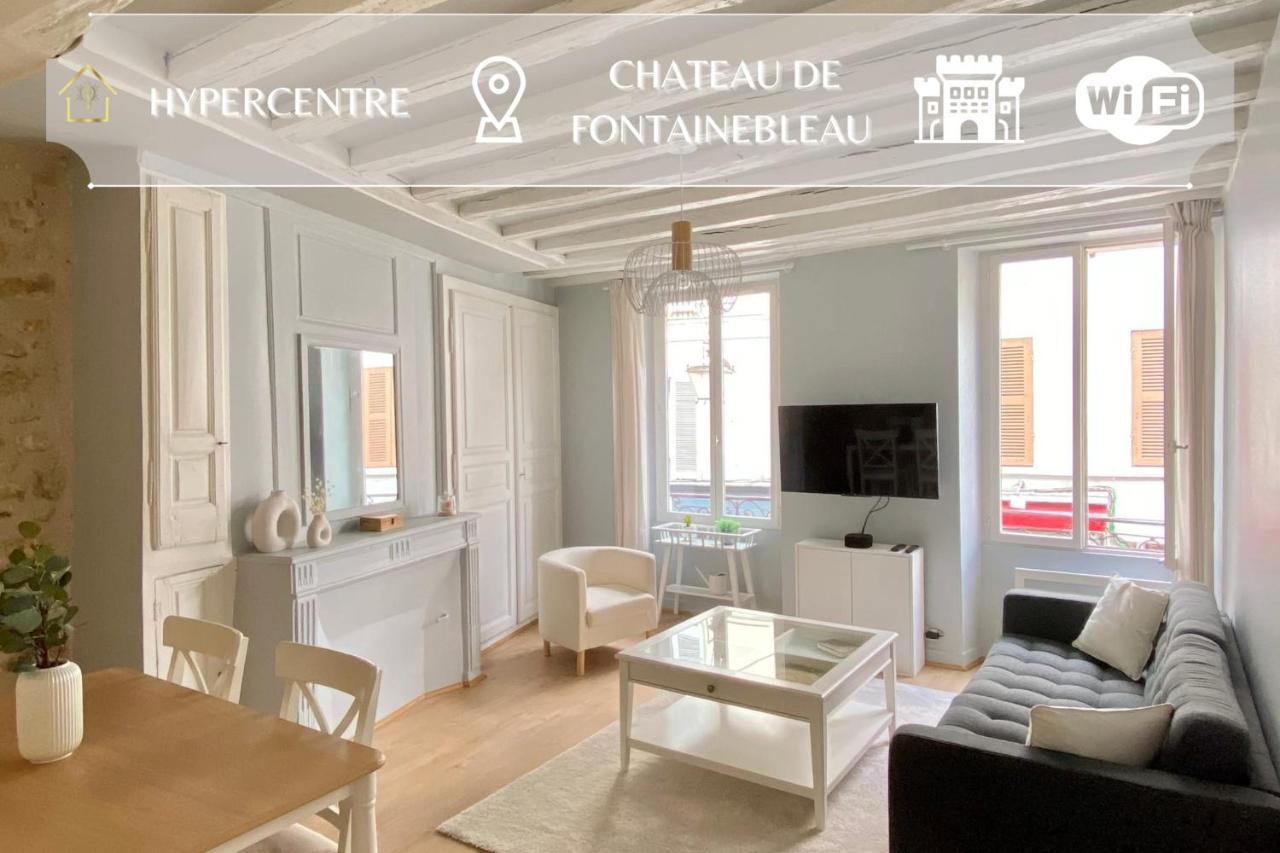Appart'Hôtel -Le Bellifontain Fontainebleau Exterior foto